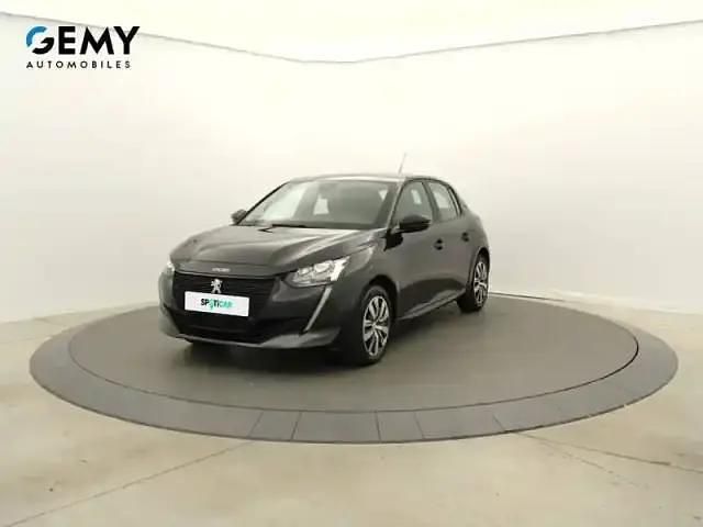 Noir Occasion 2022 Peugeot e-208 Active Citadine | 15 489 € (Prix juste) - Image 1/4