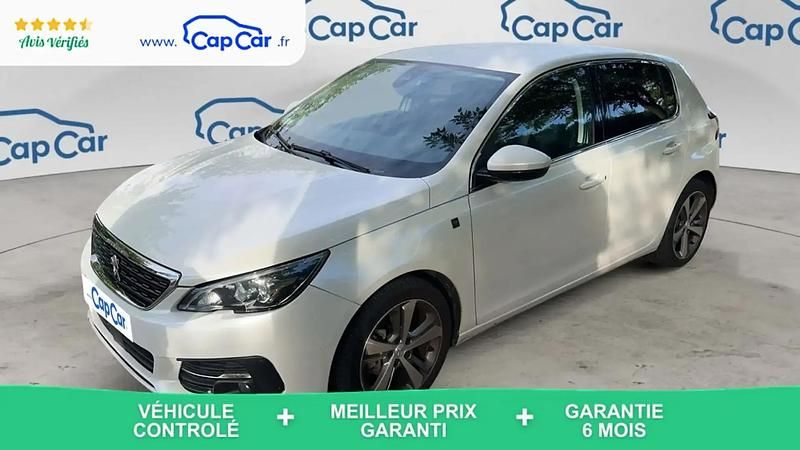 Blanc Occasion 2019 Peugeot 308 Berline | 9 790 € (Super prix) - Image 1/4