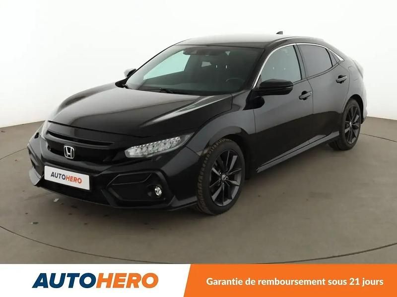 Noir Utilisé 2019 Honda Civic Executive Berline | 19 190 € (Prix juste) - Image 1/2