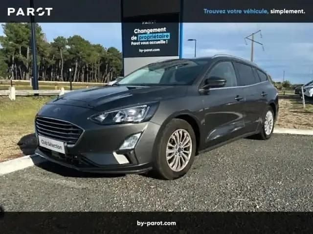 Gris métallisé Occasion 2021 Ford Focus Titanium X Break | 17 490 € (Prix juste) - Image 1/4