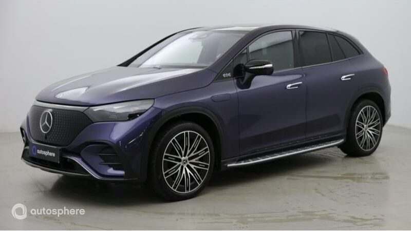 Bleu sodalite métallisé Utilisé 2023 Mercedes EQE350 AMG line SUV | 71 999 € (Prix assez cher) - Image 1/4
