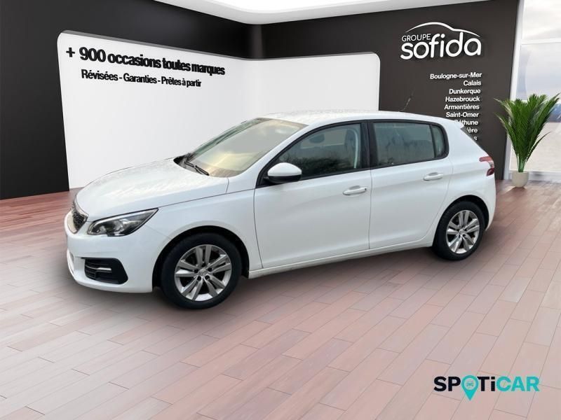 Blanc Utilisé 2020 Peugeot 308 Active Berline | 10 990 € (Super prix) - Image 1/3