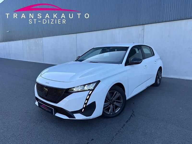 Blanc Utilisé 2022 Peugeot 308 Active Berline | 13 990 € (Bon prix) - Image 1/4