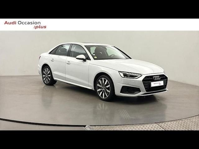 Occasion Audi A4 Ambition 190 ch (139 kW) 2020 Blanc glacier métallisé Berline