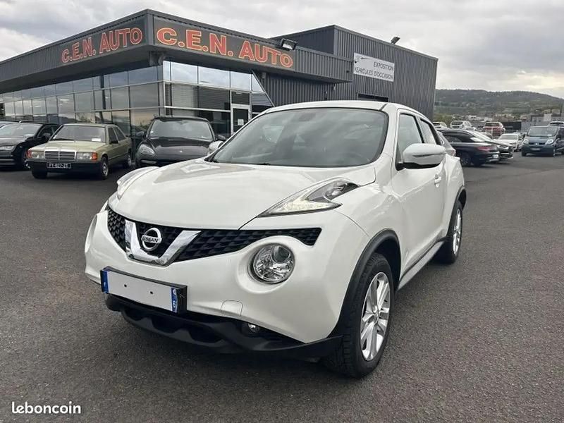 Blanc Utilisé 2017 Nissan Juke SUV | 8 990 € (Bon prix) - Image 1/4