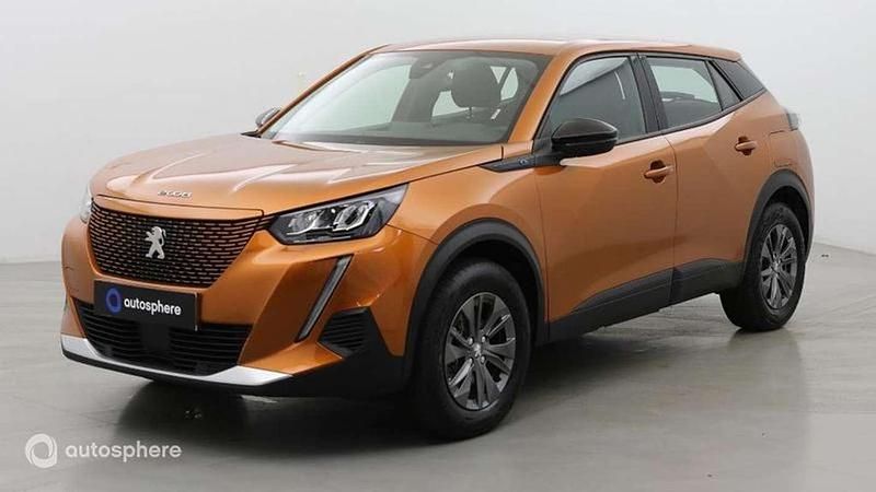 Occasion Peugeot e-2008 Active 100 kW (137 ch) 2022 Orange SUV