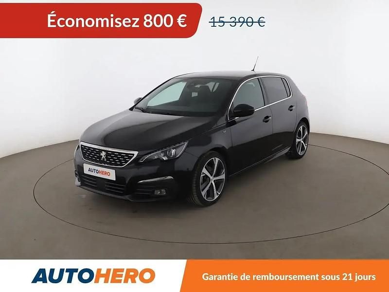 Noir Utilisé 2020 Peugeot 308 GT Berline | 14 590 € (Bon prix) - Image 1/2