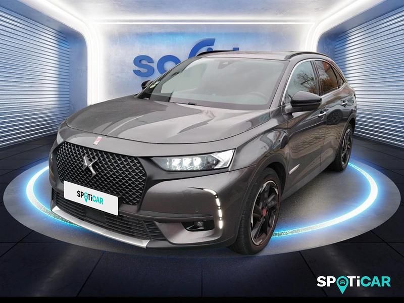 Gris Utilisé 2020 DS Automobiles DS7 Crossback Performance Line Plus SUV | 24 990 € (Prix juste) - Image 1/4