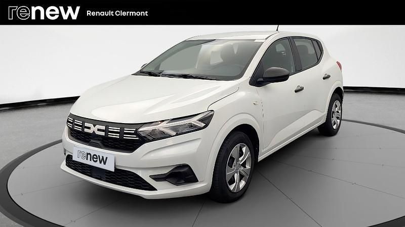 Blanc Utilisé 2022 Dacia Sandero Essentiel Citadine | 13 990 € (Prix juste) - Image 1/4