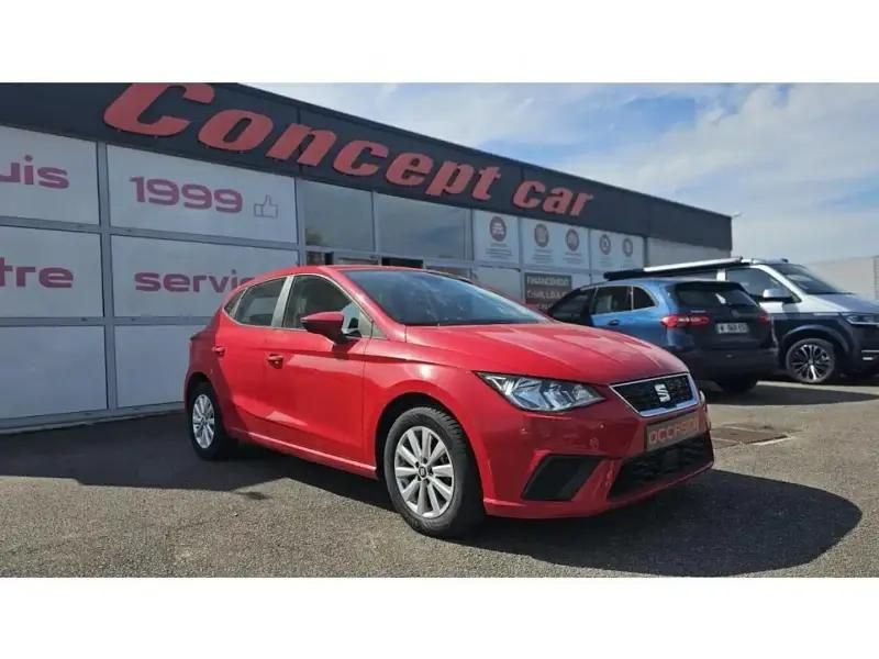 Rouge Utilisé 2020 Seat Ibiza Style Berline | 12 490 € (Bon prix) - Image 1/4