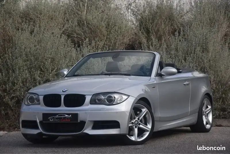 Gris Utilisé 2009 BMW 135 Cabriolet Sport Line Cabriolet | 19 990 € - Image 1/4