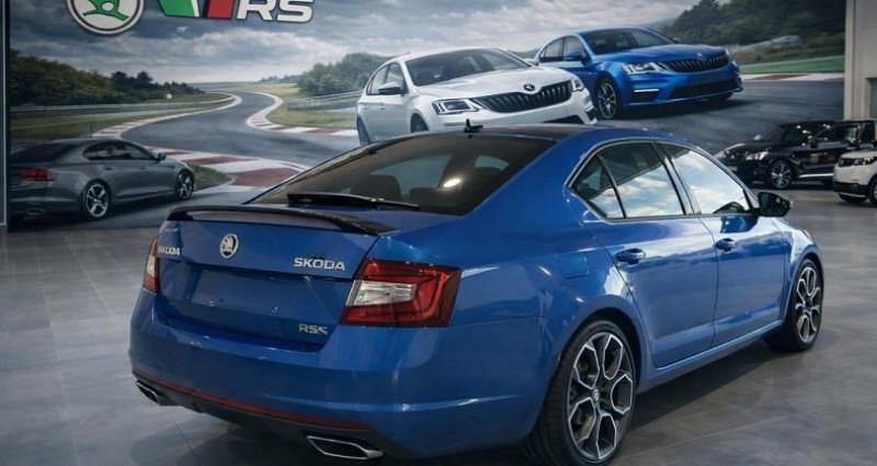 Occasion Skoda Octavia vRS 245 ch (180 kW) 2019 Bleu Berline