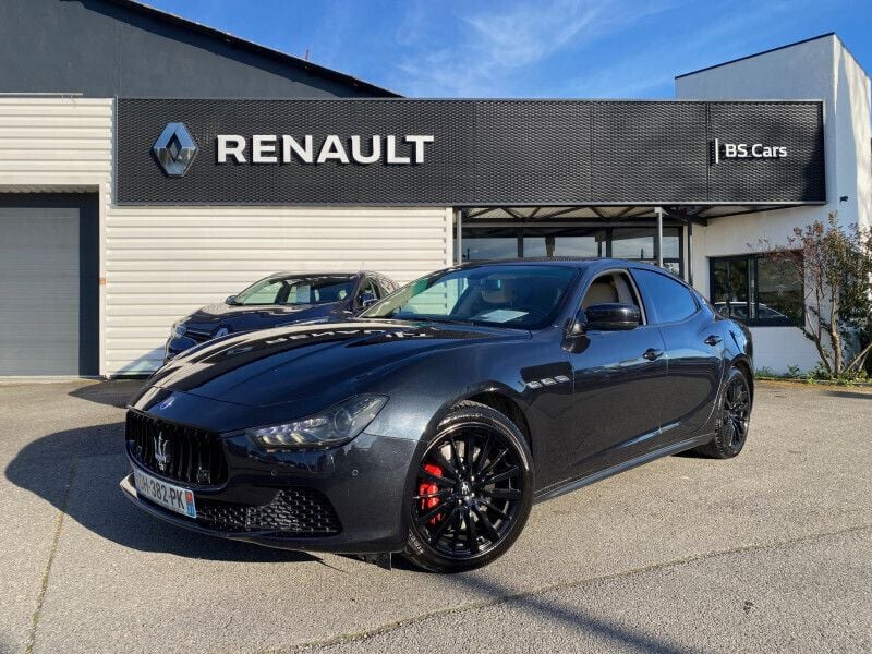 Occasion Maserati Ghibli 410 ch (301 kW) 2014 Noir Coupé