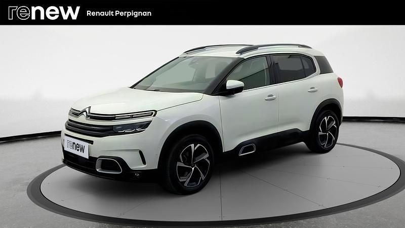 Blanc Utilisé 2022 Citroën C5 Aircross Shine SUV | 20 890 € (Bon prix) - Image 1/4