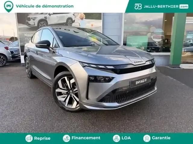 Occasion Skoda Enyaq iV SportLine 210 kW (286 ch) 2025 Gris graphite métallisée SUV