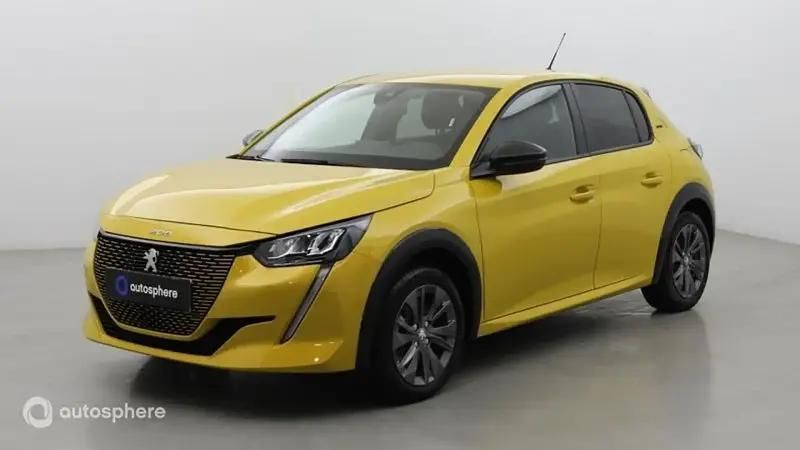 Jaune Utilisé 2023 Peugeot e-208 Style Citadine | 17 499 € (Bon prix) - Image 1/4