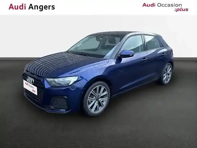 Occasion Audi A1 Sportback Design 116 ch (85 kW) 2025 Bleu navarre métallisé noir mythe métallisé Citadine