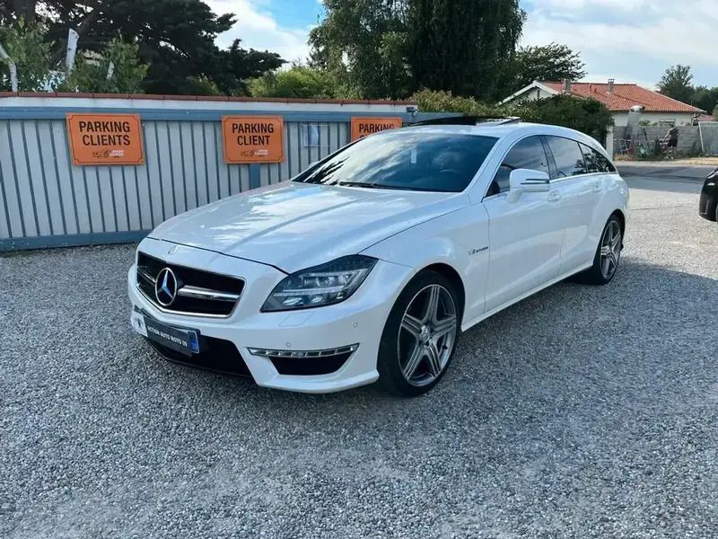 Blanc Utilisé 2012 Mercedes CLS63 AMG Shooting Brake AMG Break | 39 990 € - Image 1/4