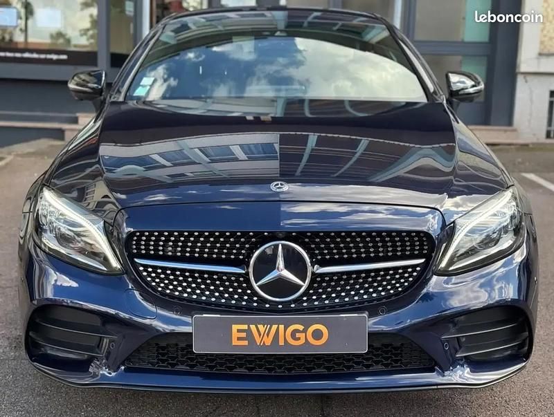 Occasion Mercedes C300 AMG line 246 ch (180 kW) 2019 Bleu Coupé