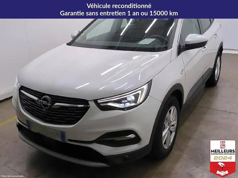 Blanc Utilisé 2021 Opel Grandland X Elegance SUV | 18 900 € (Prix juste) - Image 1/4