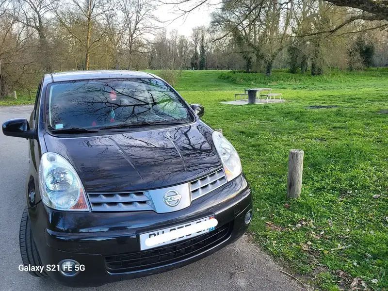 Noir Utilisé 2009 Nissan Note Visia Monospace | 2 800 € - Image 1/4