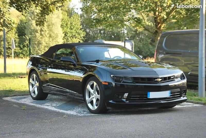 Noir Occasion 2014 Chevrolet Camaro SS Cabriolet | 34 900 € (Prix juste) - Image 1/4