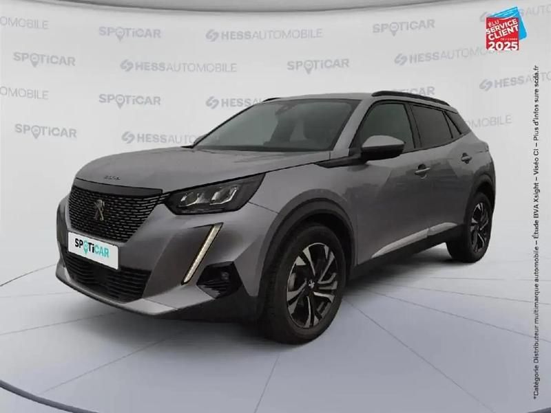 Gris Utilisé 2021 Peugeot 2008 Allure SUV | 15 999 € (Prix juste) - Image 1/4