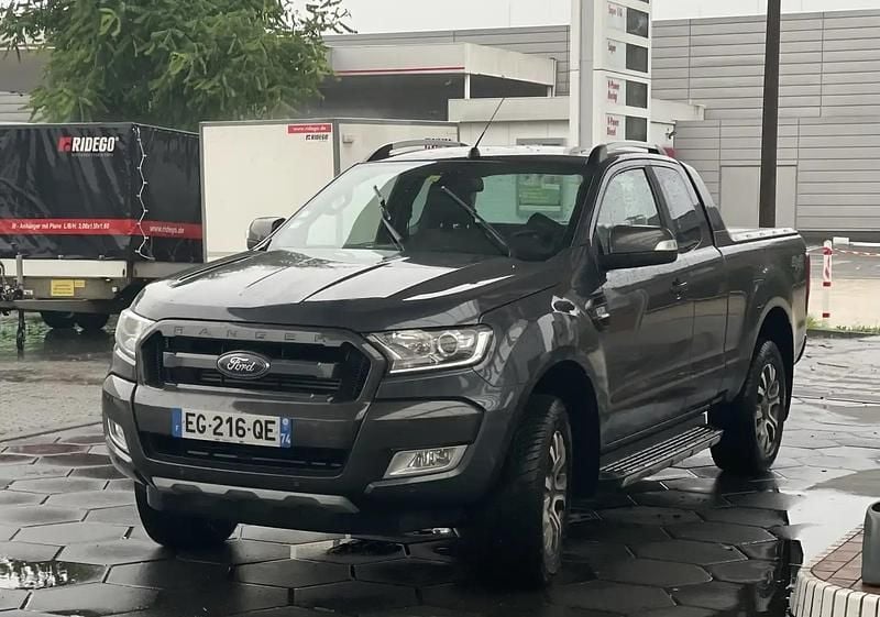 Occasion Ford Ranger 200 ch (147 kW) 2016 Gris Pick-up
