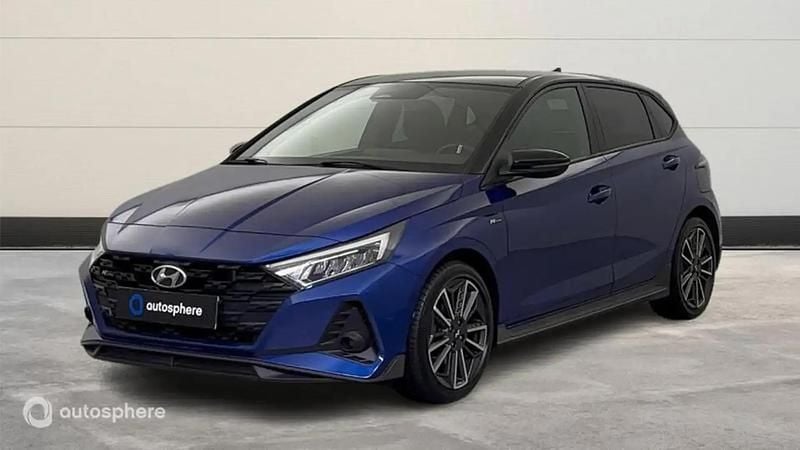 Bleu Occasion 2023 Hyundai i20 N Line Berline | 18 999 € (Prix juste) - Image 1/4