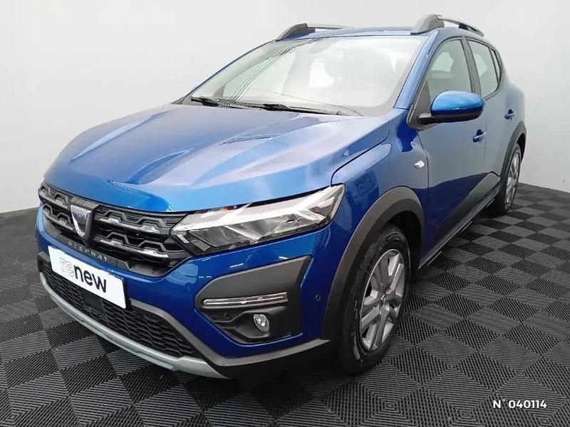 Bleu Utilisé 2022 Dacia Sandero Comfort Citadine | 12 990 € (Bon prix) - Image 1/4