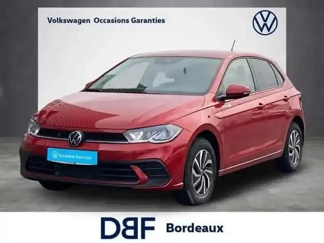 Rouge Occasion 2025 VW Polo Life Citadine | 23 490 € (Prix assez cher) - Image 1/4