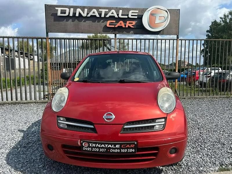 Rouge Utilisé 2006 Nissan Micra Visia Citadine | 1 650 € - Image 1/4