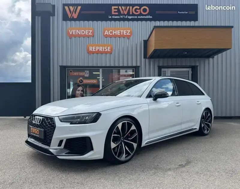 Blanc Utilisé 2018 Audi RS4 Sport Break | 60 990 € (Super prix) - Image 1/4