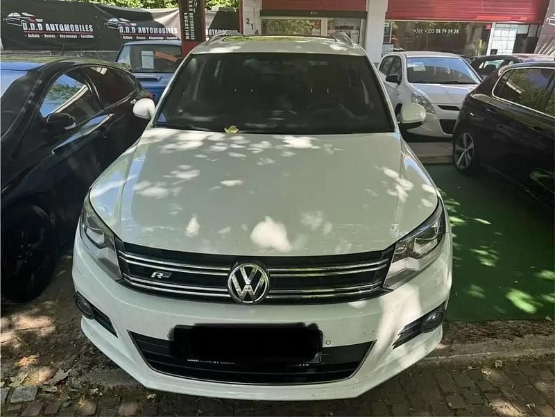 Blanc Occasion 2015 VW Tiguan R-line SUV | 13 500 € (Bon prix) - Image 1/4