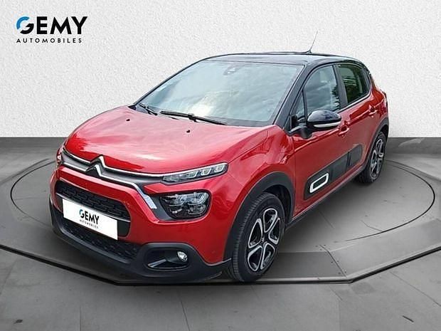 Rouge Utilisé 2021 Citroën C3 Feel Citadine | 11 598 € (Prix juste) - Image 1/4