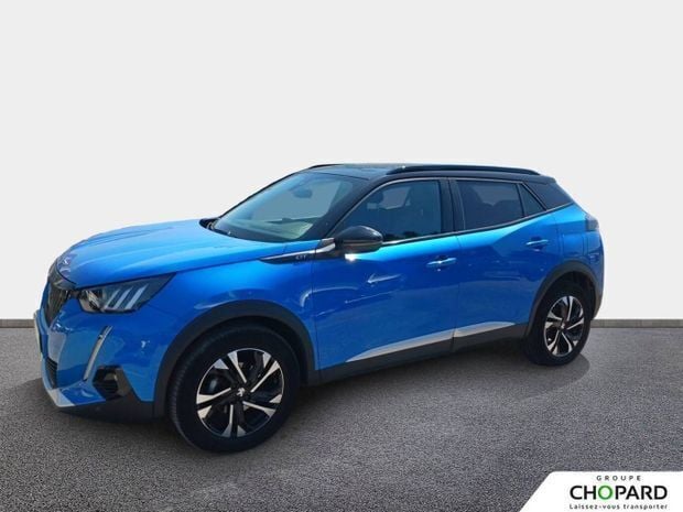 Bleu Utilisé 2021 Peugeot 2008 GTi SUV | 16 990 € (Prix juste) - Image 1/4
