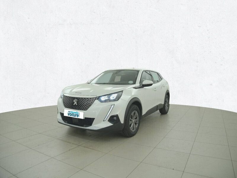 Blanc Utilisé 2020 Peugeot e-2008 Business-Line SUV | 14 990 € (Prix juste) - Image 1/4