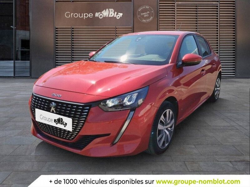Rouge Occasion 2020 Peugeot 208 S Citadine | 12 990 € (Prix juste) - Image 1/4