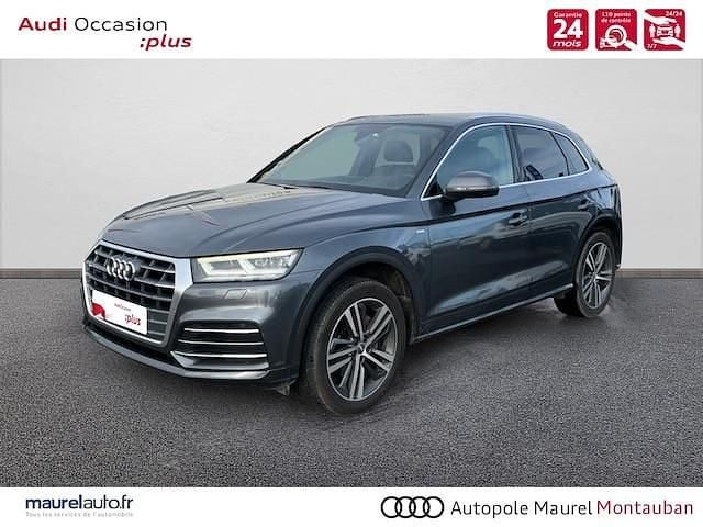 Gris daytona nacré Occasion 2019 Audi Q5 S-Line SUV | 28 990 € (Prix juste) - Image 1/4