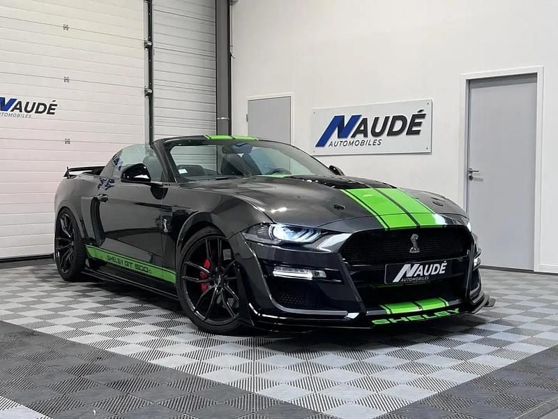 Gris Occasion 2018 Ford Mustang GT Convertible Cabriolet | 76 990 € - Image 1/4