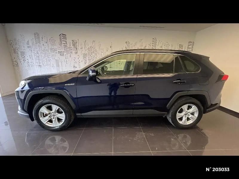 Occasion Toyota RAV4 Hybrid Business Edition 218 ch (160 kW) 2021 Bleu SUV