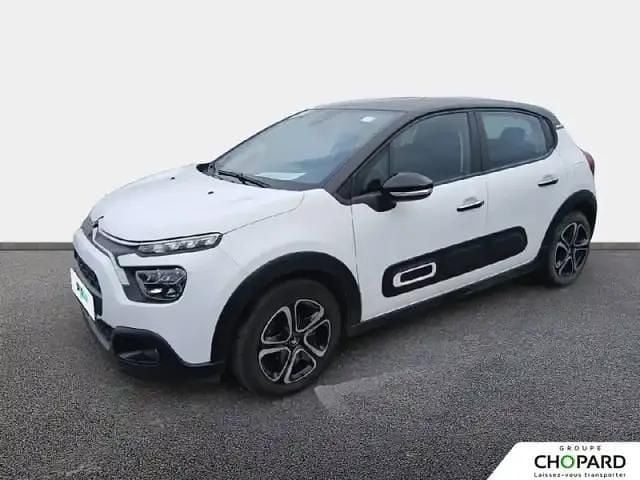 Blanc Occasion 2022 Citroën C3 PureTech Berline | 10 990 € (Prix juste) - Image 1/4