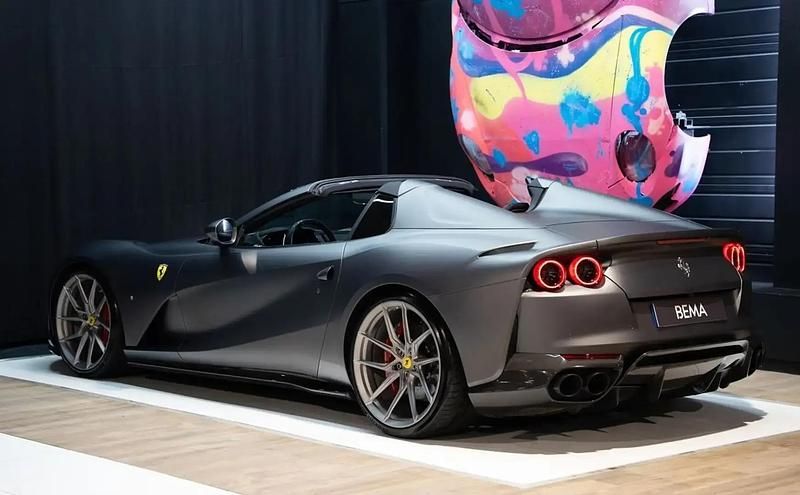 Occasion Ferrari 812 801 ch (589 kW) 2021 Gris Cabriolet