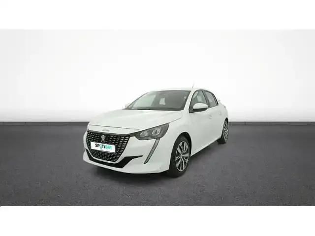 Blanc Occasion 2021 Peugeot 208 Business-Line Citadine | 9 989 € - Image 1/4