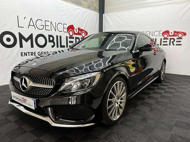 Occasion Mercedes C220 Sportline 171 ch (125 kW) 2017 Noir Coupé