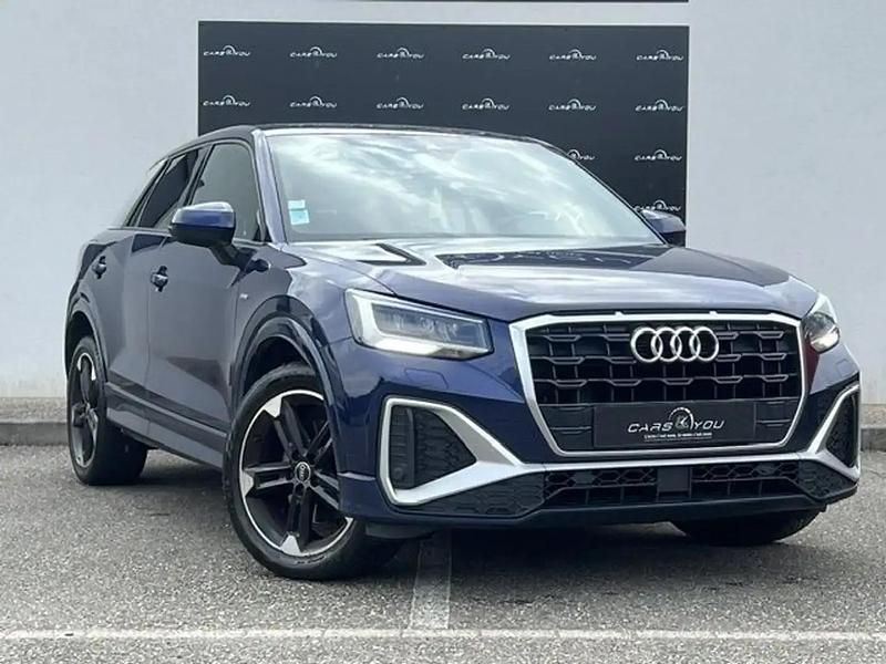 Bleu Utilisé 2020 Audi Q2 S-Line SUV | 25 990 € - Image 1/4