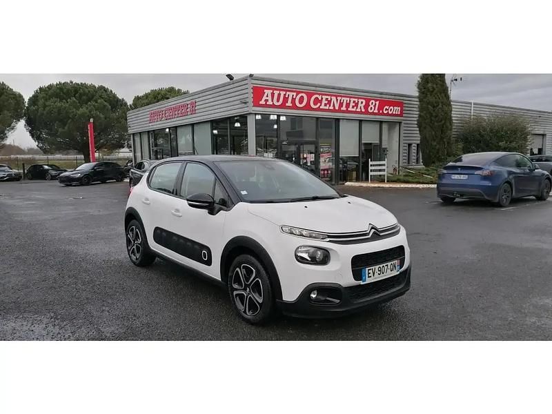 Blanc Occasion 2018 Citroën C3 Feel SUV | 8 450 € (Prix juste) - Image 1/4
