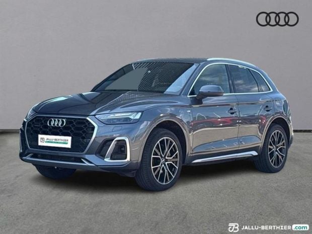 Gris Utilisé 2022 Audi Q5 S-Line SUV | 41 690 € (Super prix) - Image 1/4