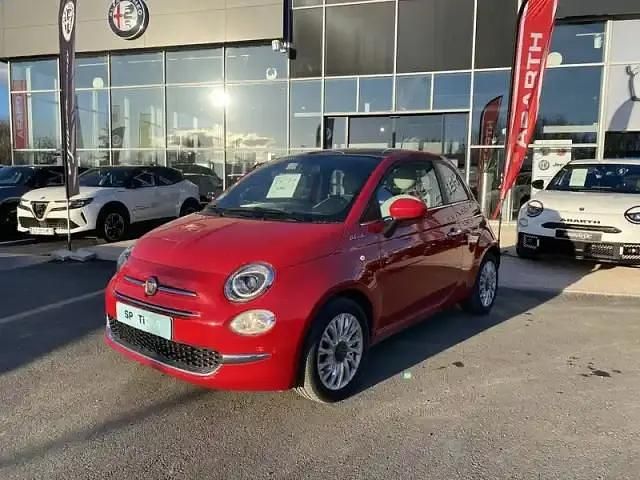 Rouge Utilisé 2022 Fiat 500 Dolcevita Citadine | 12 990 € (Prix juste) - Image 1/4