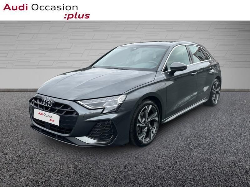 Gris Utilisé 2024 Audi A3 Sportback S-Line Berline | 38 390 € (Prix cher) - Image 1/3